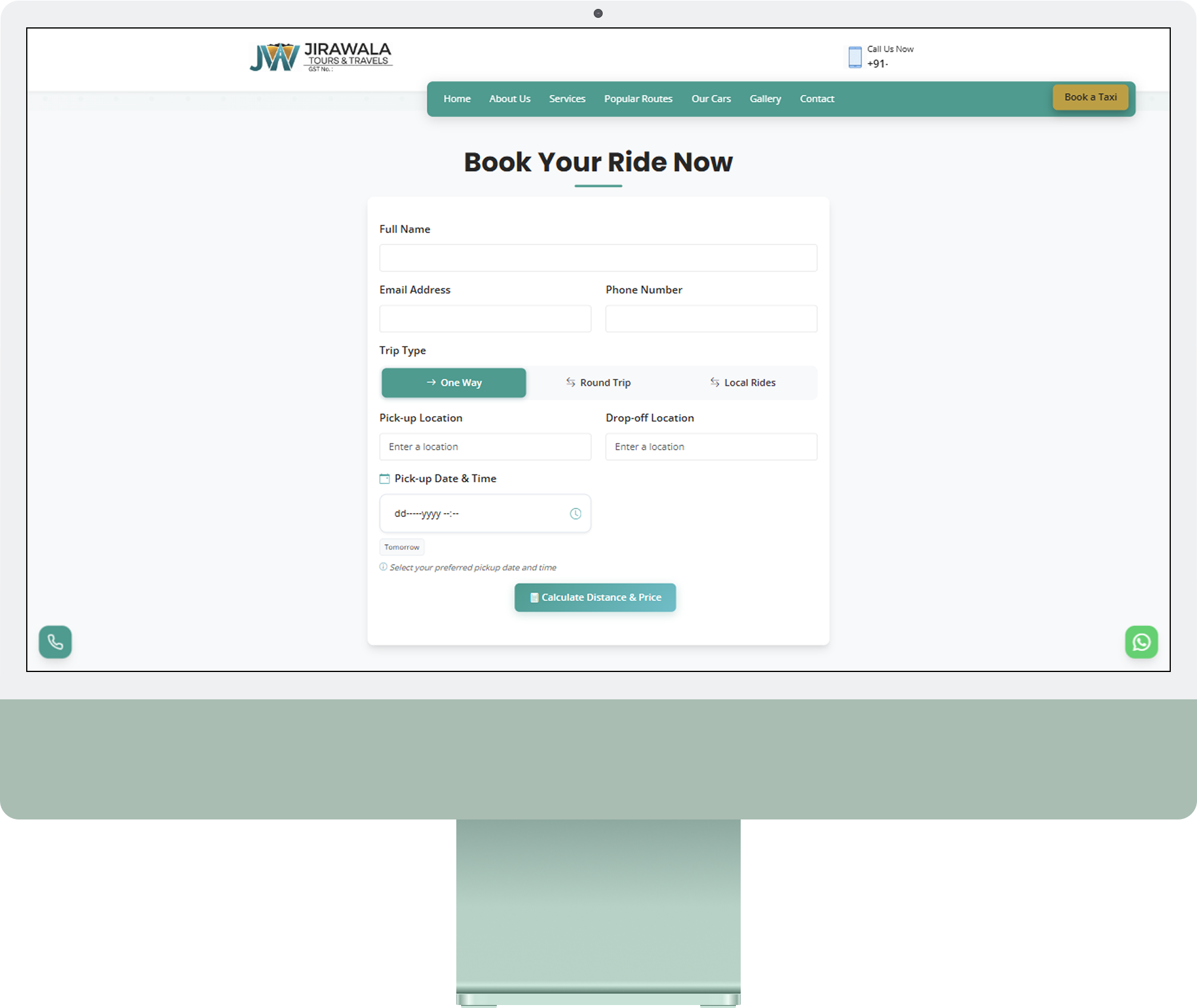 Jirawala Fare Estimator