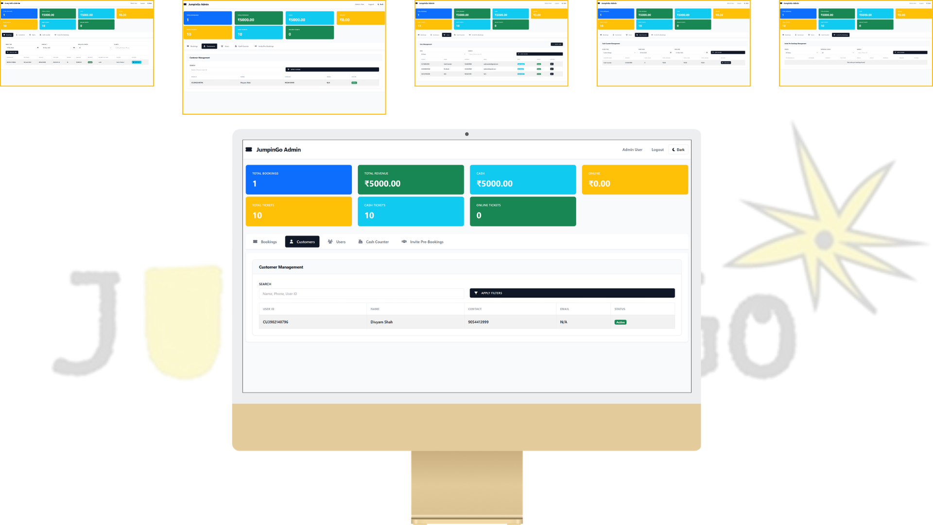 JumpinGo Checkout Flow