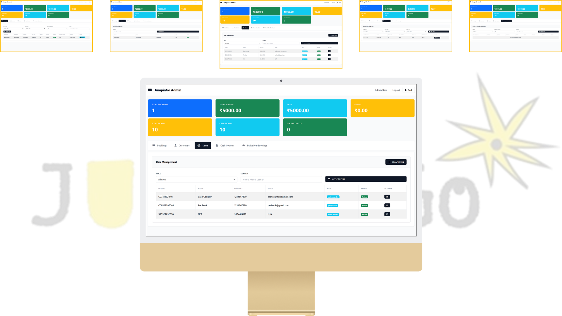 JumpinGo Checkout Flow