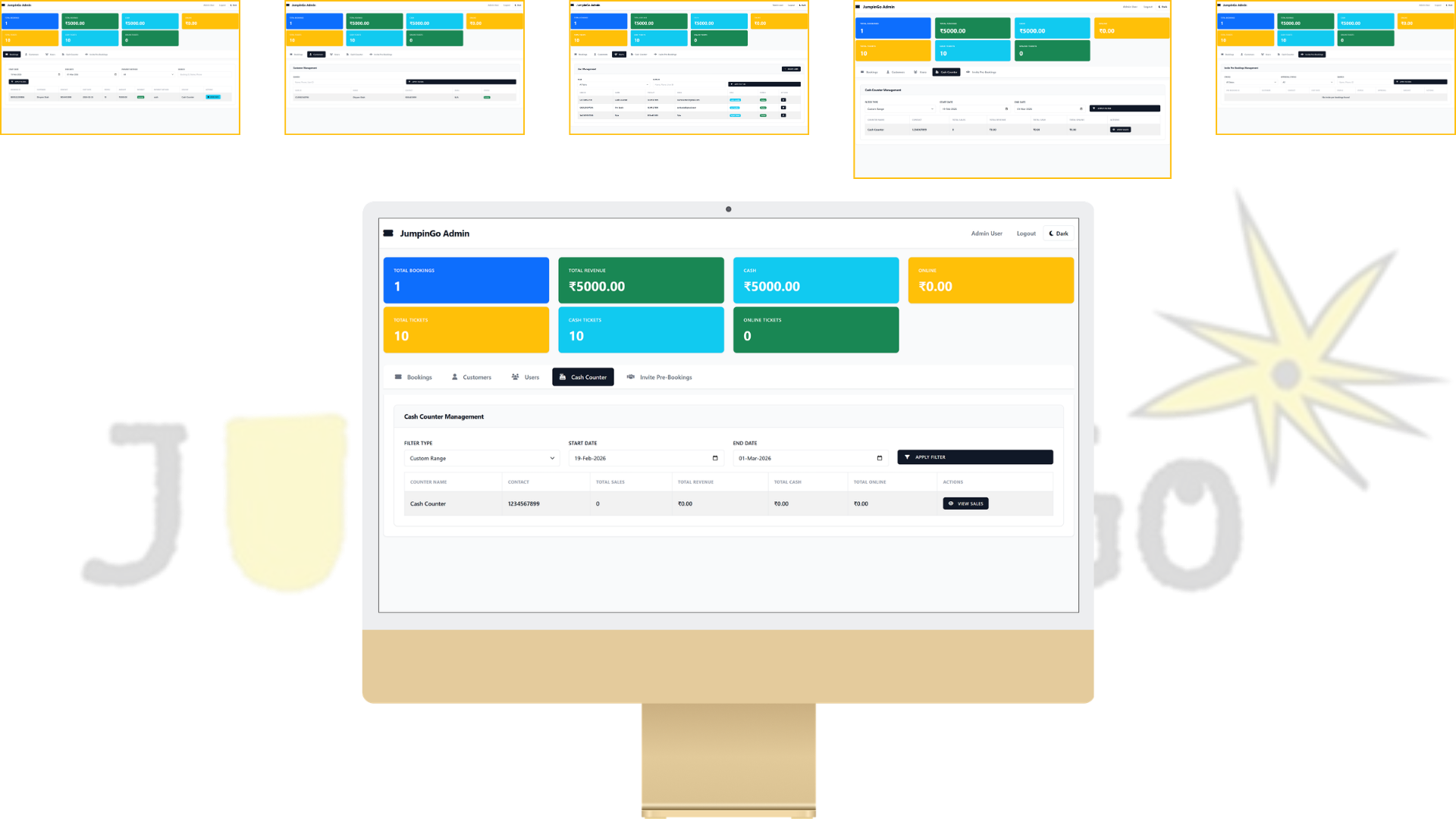JumpinGo Checkout Flow