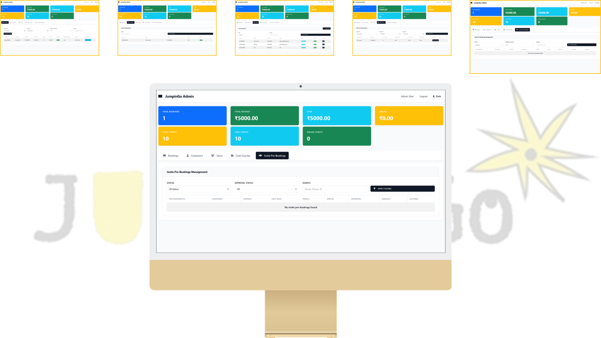 JumpinGo Checkout Flow