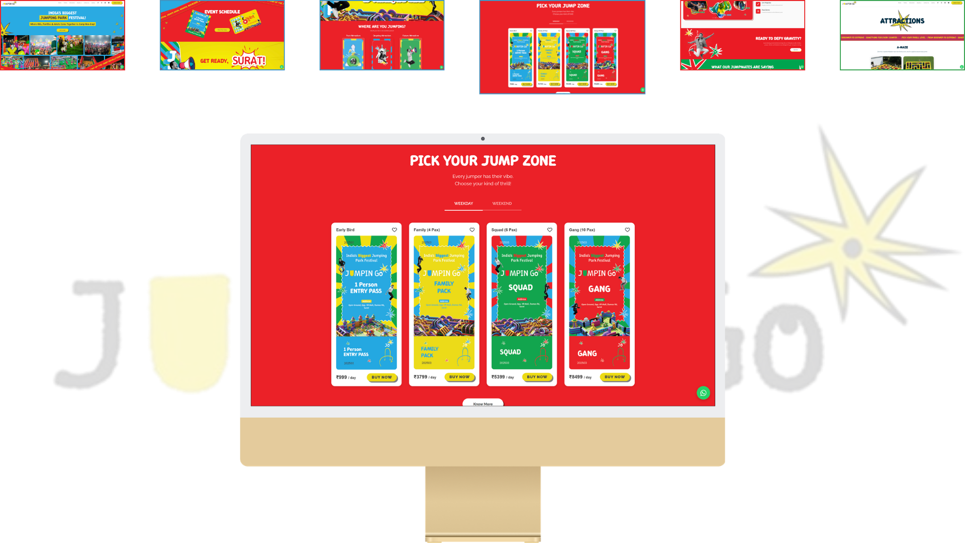 JumpinGo Checkout Flow