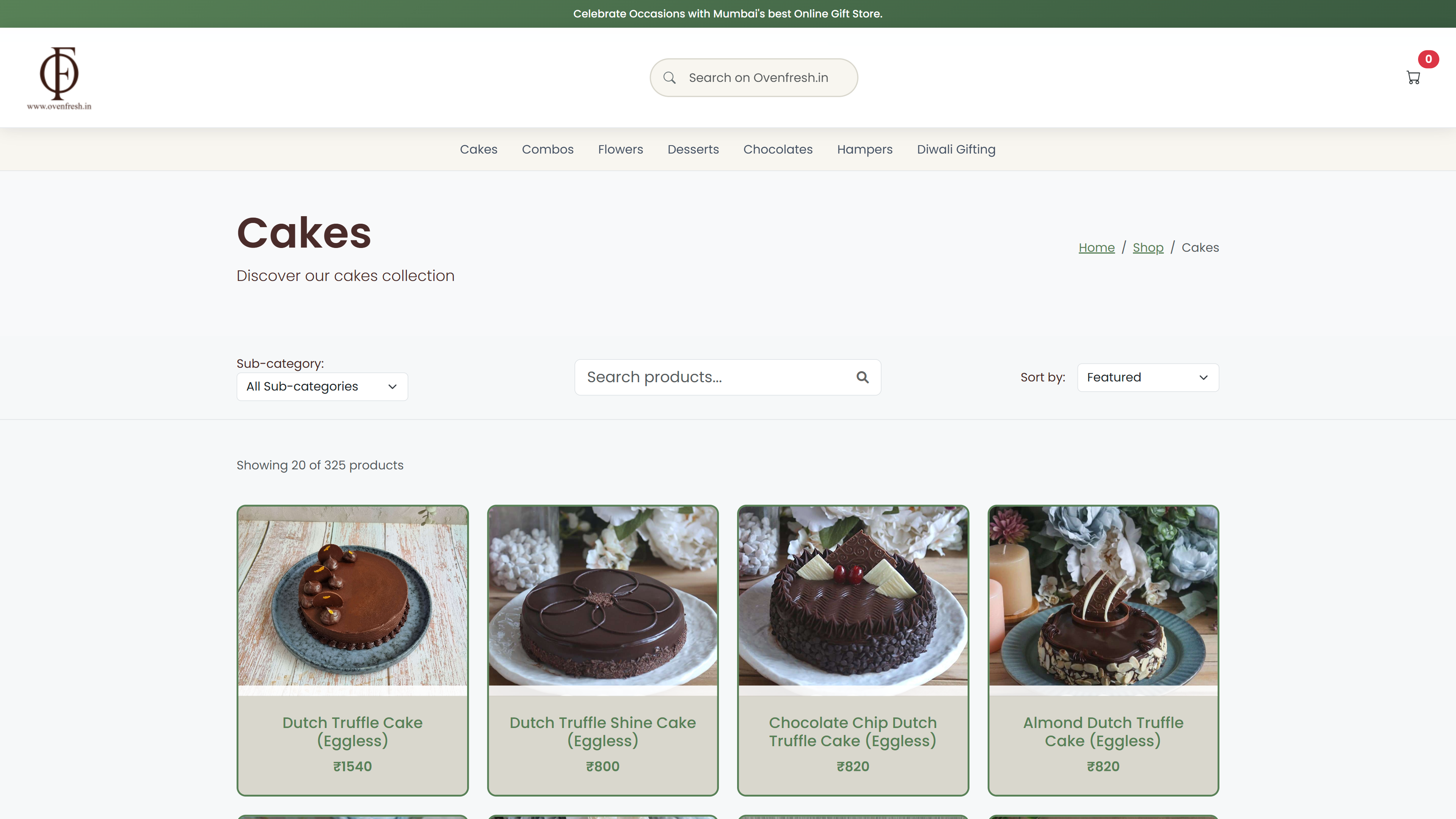 OvenFresh Custom Checkout Flow