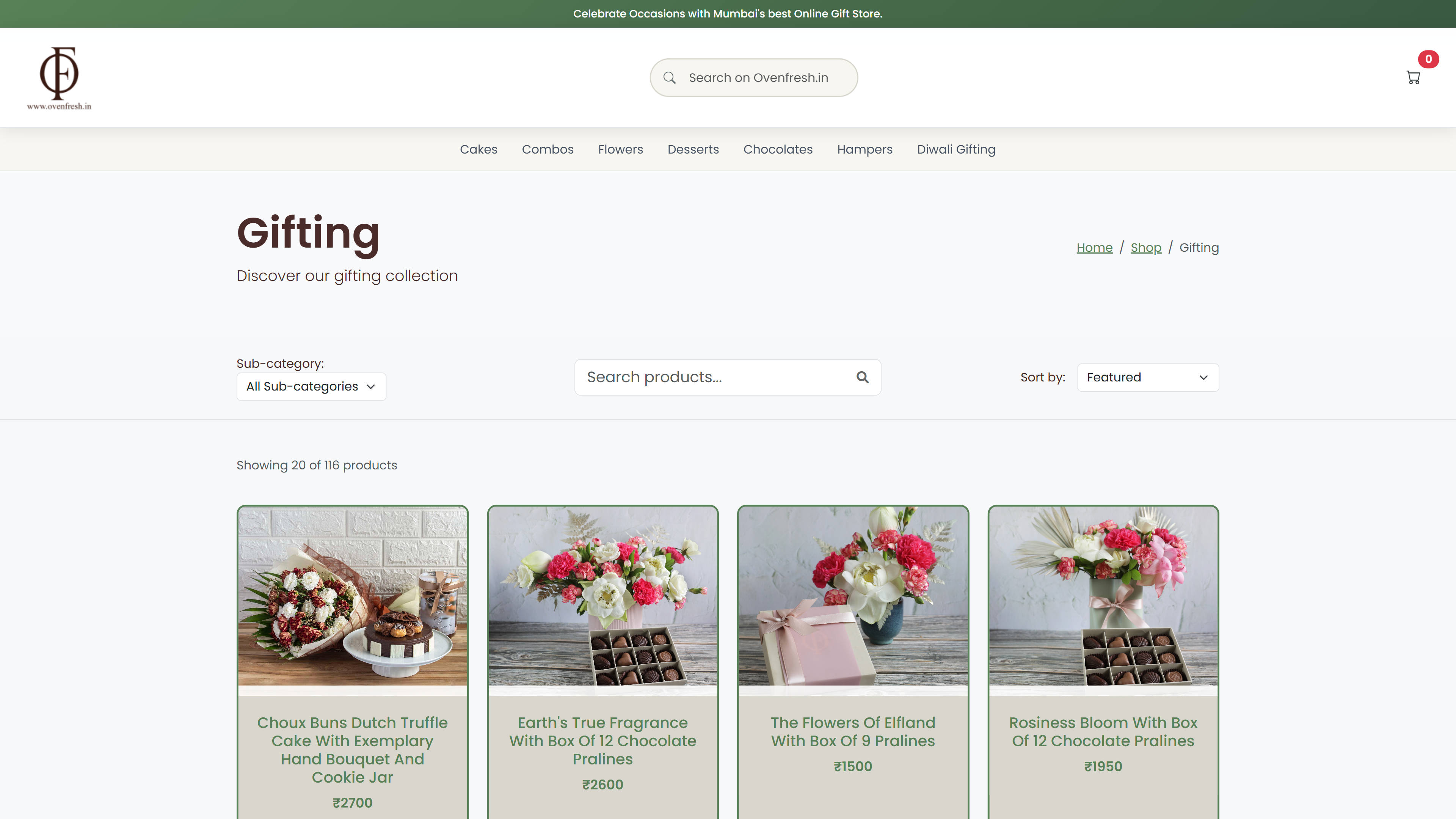OvenFresh Custom Checkout Flow