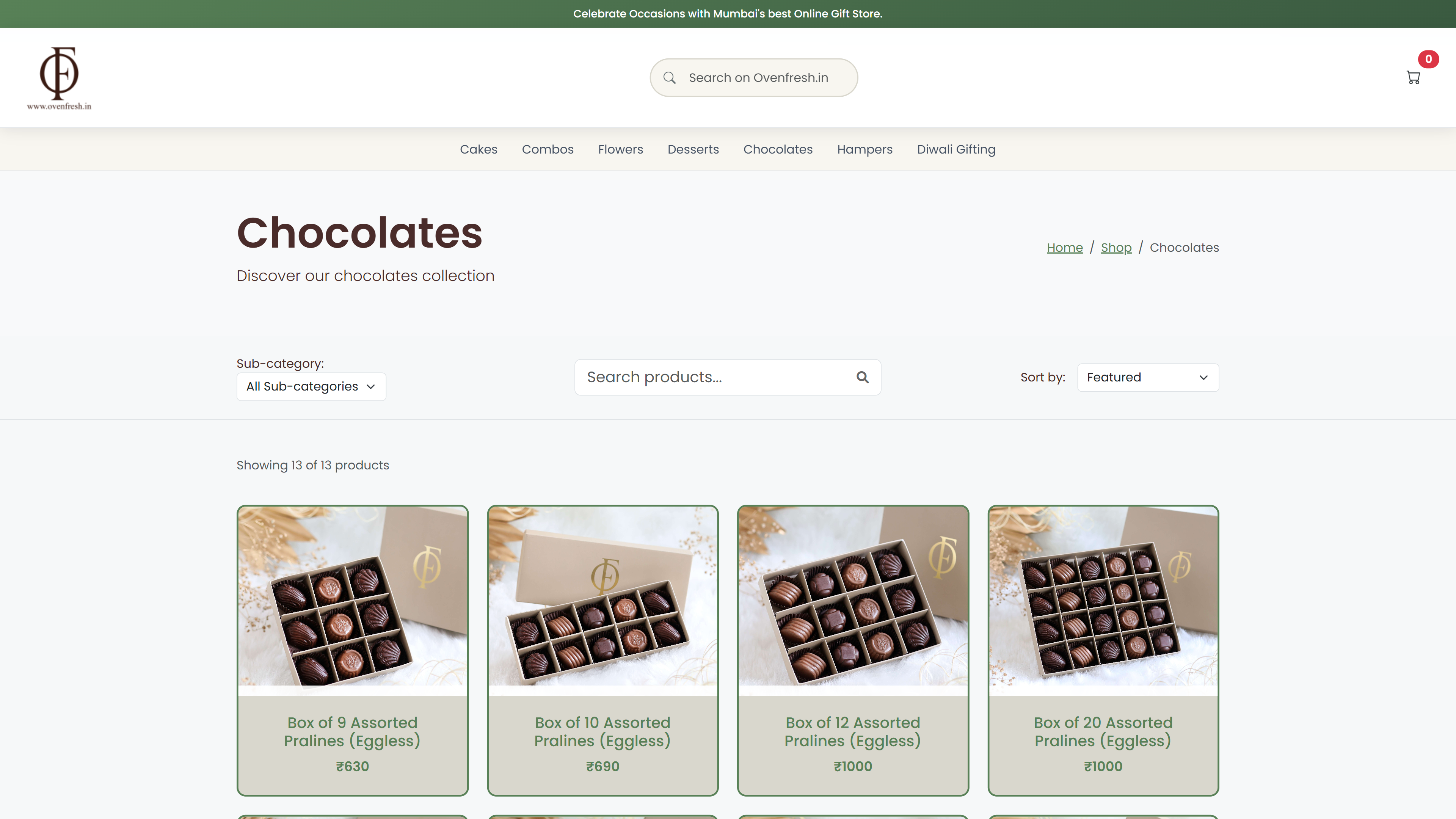 OvenFresh Custom Checkout Flow