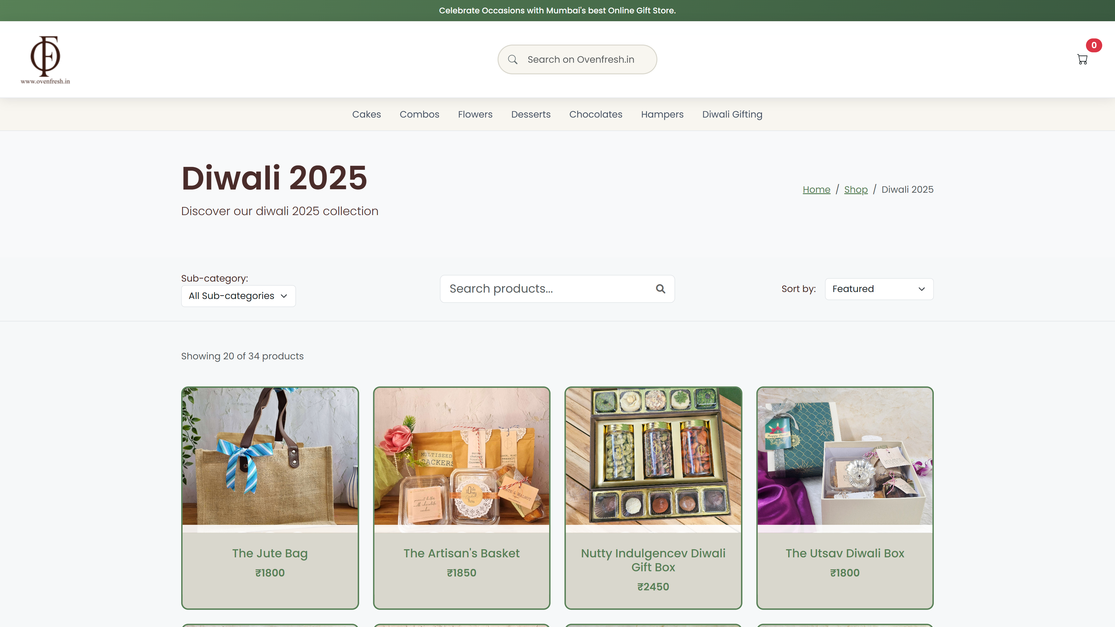 OvenFresh Custom Checkout Flow