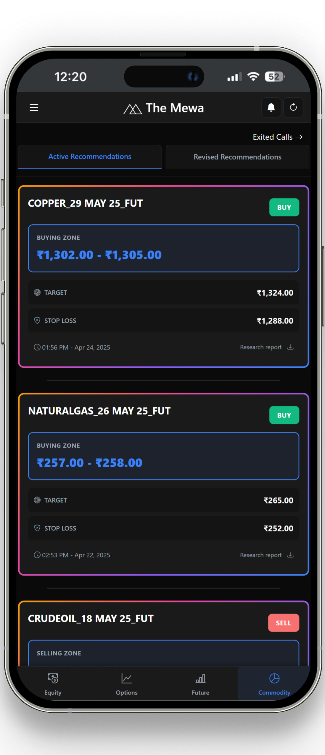 The MEWA App Screenshot 3