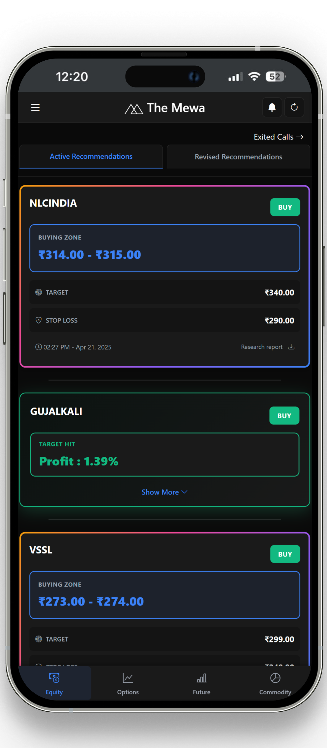The MEWA App Screenshot 3